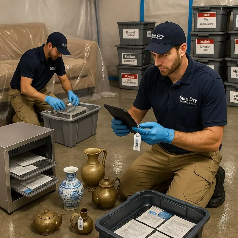 Content Protection and Restoration process in Upper Alton, IL