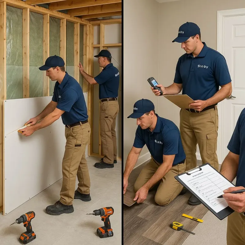 Repairs and Reconstruction process in Upper Alton, IL